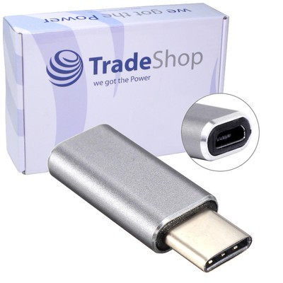 USB 3.1 Typ C Adapter auf Micro-USB Stecker für Asus ZenFone 3 Max (ZC520TL)