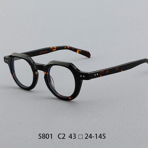 Japan Style thick Acetate Retro Eyeglass Frames Brand Spectacles Fashion Glasses - Picture 13 of 19