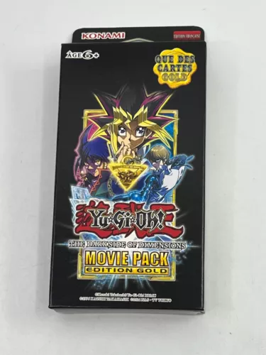 Yu-Gi-Oh! Movie Pack The Darkside of dimensions, édition Gold, FR, 1st
