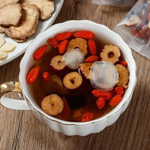 Natürlicher Nierenschatz Tee Ginseng rote Datteln Wolfsbeere Maulbeere Tee 30 Beutel - Bild 7 von 15