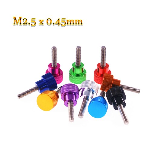 Alu Grip Knob Thumb Screws Knurled Fixing W/ Steps Long 15 16 17 18mm