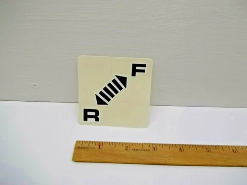 Yamaha Gas Golf Cart Forward/Reverse (Indicator) Sticker Clear