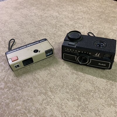 Kodak Pocket Instamatic Hawkeye Pocket Cameras Vintage Untested
