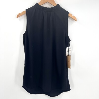 halogen ruffle neck blouse