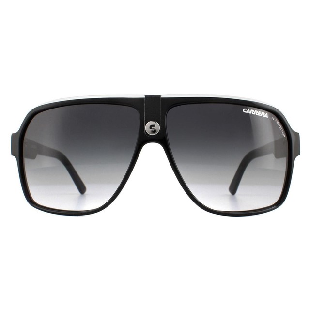 Gafa de Sol carrera (9o) negro Blanco/gris | Compra online en eBay