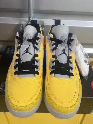 Nike Air Jordan Spizike Low Premium 'Lightning' HF4319-741 Mens Sz
