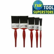 5pc Paint Brush Set DIY Painting Decorating 1/2" to 2" Cheap Brushes