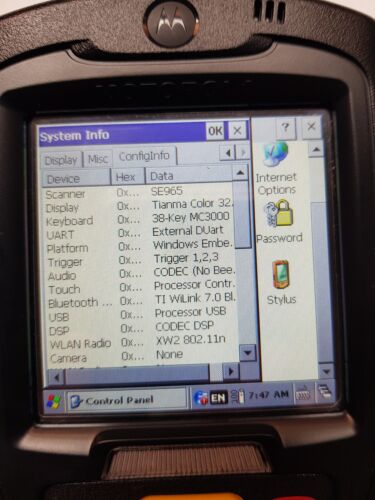 Zebra Motorola Symbol MC32N0 MC32N0R CE7.0 P/N: MC32N0-RL3HCLE0A Lot #1048 - Picture 10 of 18