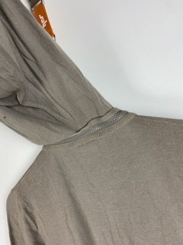 Rundholz Black Label Asymmetrical Zip Hoodie Hooded-Zip Women’s Beige Sz M - Picture 17 of 20