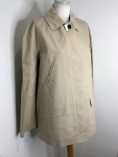 Bnwt Holland & Holland Short Raglan Coat 12 New Mac Trench A Line Beige Classic