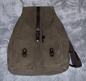 distressed canvas backpack