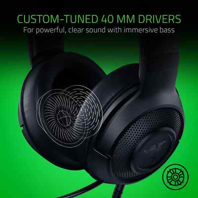 NEW Razer Next Level Gaming-Bundle - Kraken X, DeathAdder Mouse