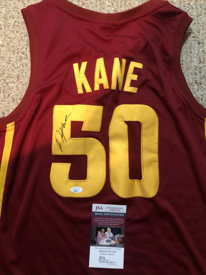 IOWA STATE CYCLONES- DEANDRE KANE SIGNED AUTOGRAPH JERSEY JSA COA BASKETBALL - Image 2 of 4