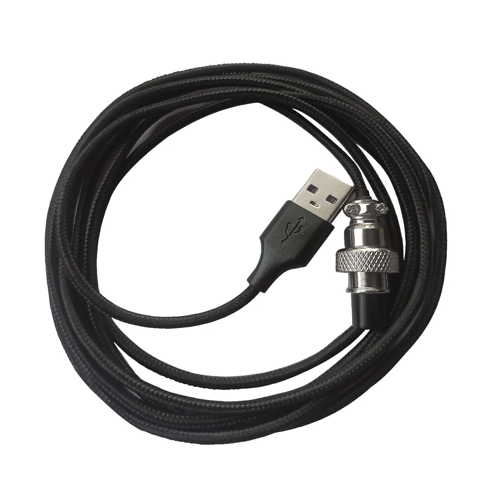 Los cables USB Negro