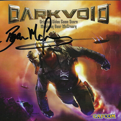 Dark Void (2010) Complete Videogame Score CD / signed by Composer Bear McCreary!