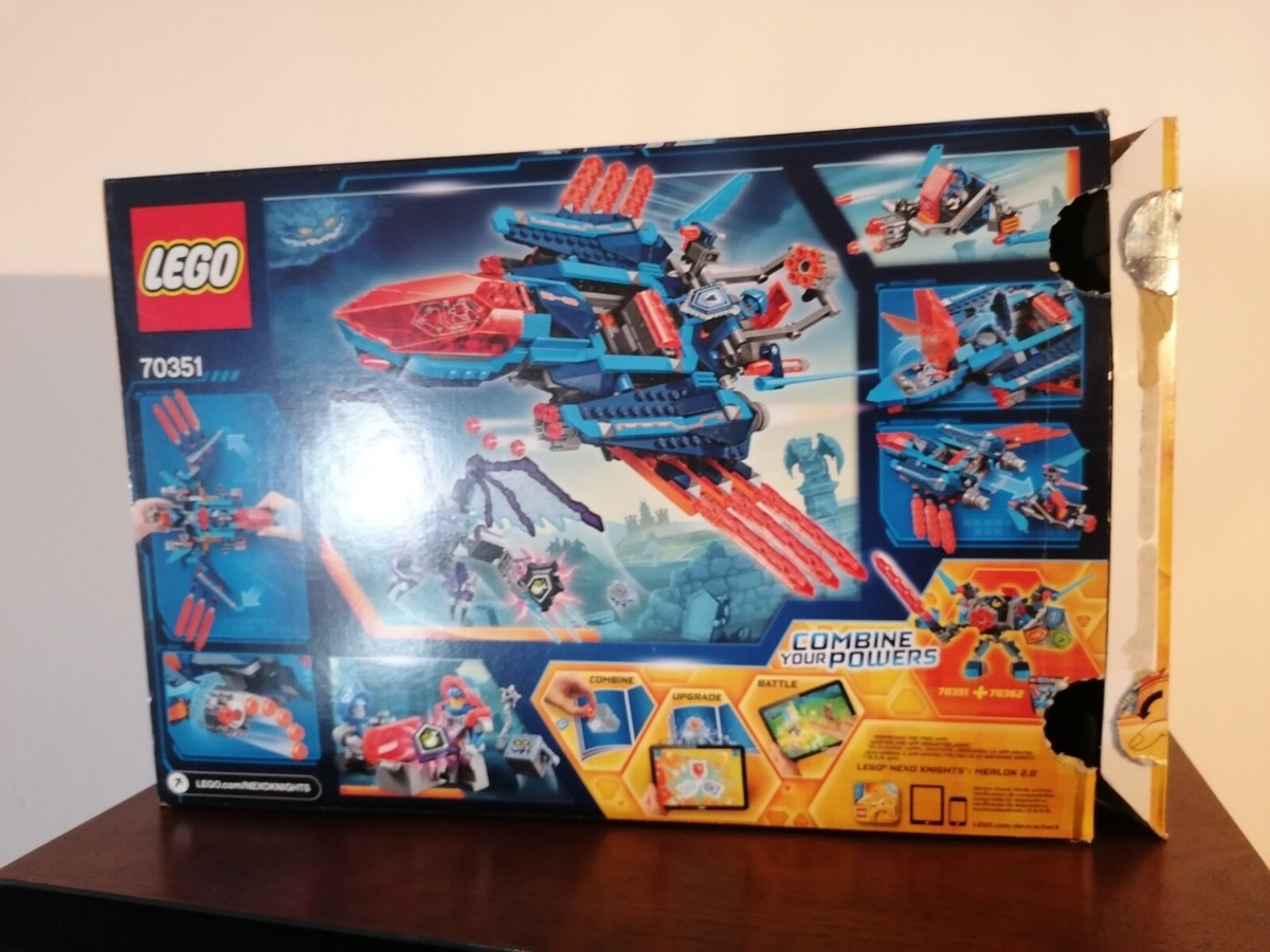 Lego 70351, Il Falcon Fighter di Clay, Lego Nexo Knights Usata con