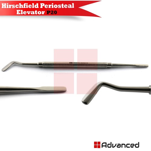 Periosteal Hirschfield Elevator Fig P20 Raspatory Mucoperiosteum Flap Retraction - Bild 2 von 3