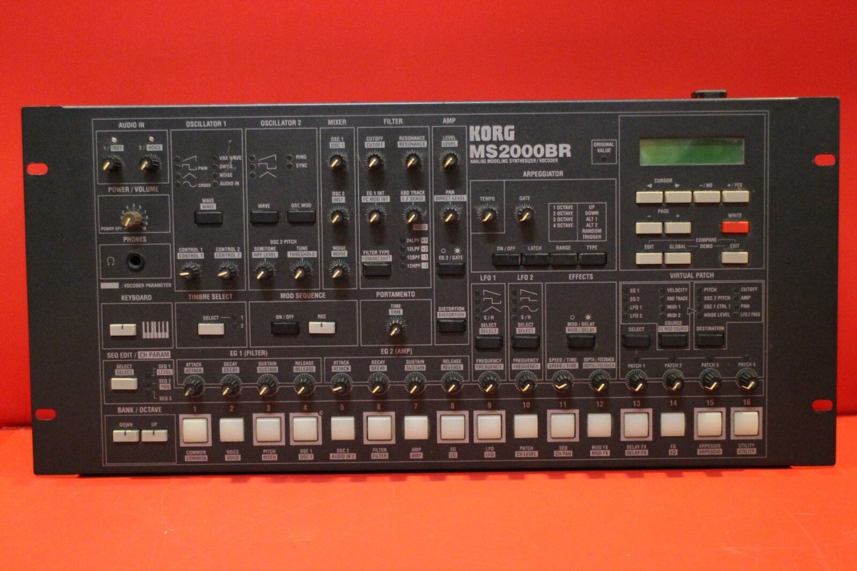 USED KORG MS2000 MS 2000 BR Analog Modeling Synthesizer Module