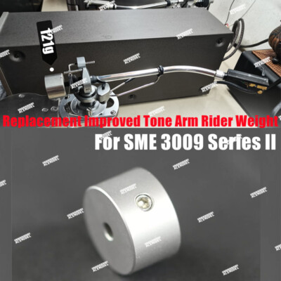 Precision Stainless Steel 9'' Counterweight For SME 3009 Series Headshells 22-31g
