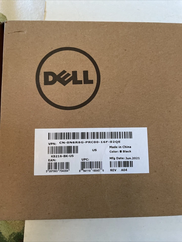 Dell KB216 BK US Wired Keyboard Black New - Image 4 of 4