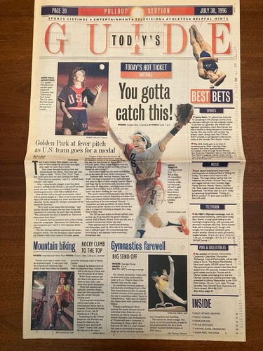 Olympische Spiele Atlanta Journal Verfassung Atlanta Spiele 30. Juli 1996 Carl Lewis - Bild 4 von 5