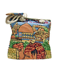 Handmade Embroidered Jerusalem Bags – Traditional Design