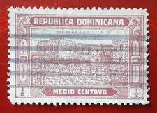 DOMINICAN REPUBLIC 1928 1/2c Used Colon Ruins Mi 210 Scott 241 VF 6097