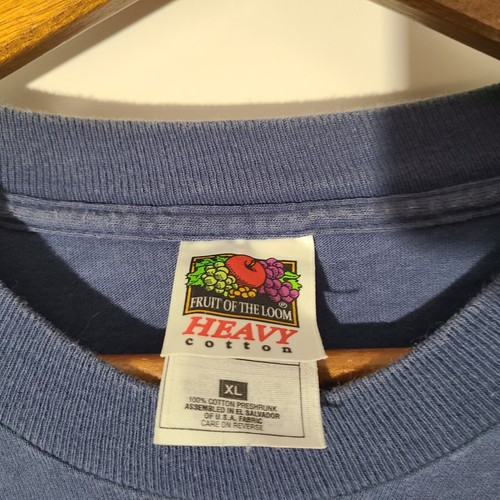 Vintage T-Shirt 90er Pepsi "100 Prozent" blau XL Einzelnaht - Bild 3 von 5