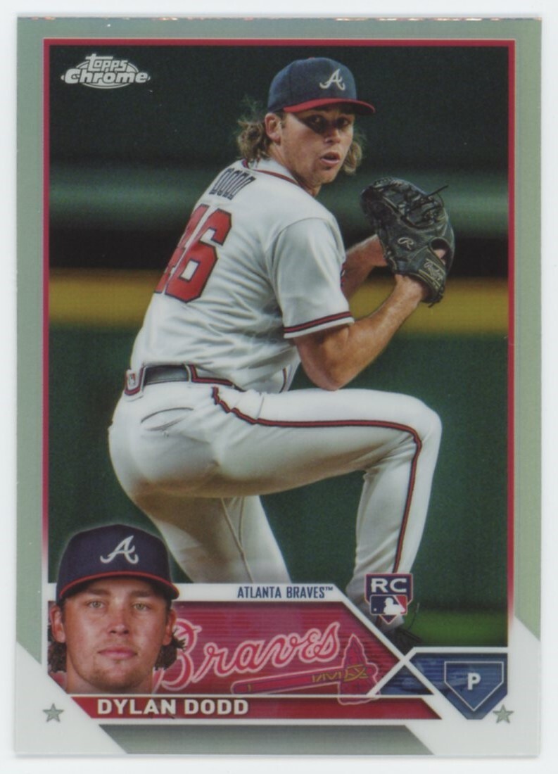 2023 Topps Chrome Update Refractor Dylan Dodd Rookie #USC210