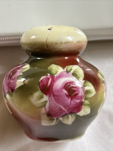 Scuoti sale e pepe Nippon vintage rose dipinte a mano - Foto 13 di 21