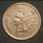 1879 Indian Head Cent - Lightly Circulated - Tougher Date - FREE SHIPPING