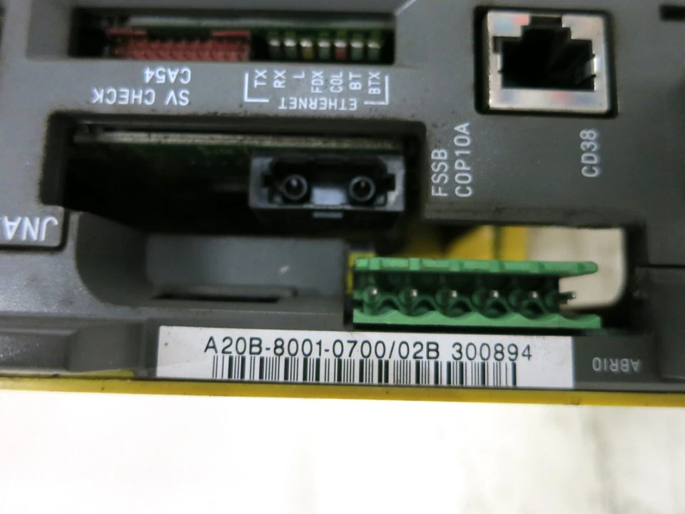 Fanuc A16B-3200-0412 + A16B-2203-0370 Robot Control CPU Board Power Supply PLC - Image 4 of 4