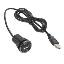 Desktop USB Power Grommet, Power Grommet with AC Outlets, Recessed Power Stri...