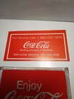 LOT /2 COCA COLA BOTTLING MEADVILLE PENNSYLVANIA CRACK N PEEL DECAL & COKE PATCH — photo 2