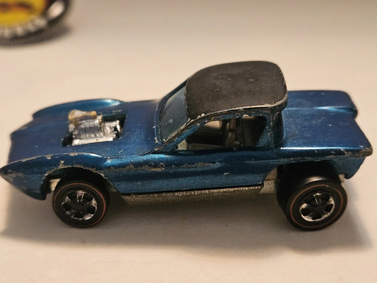 Hot Wheels Redlines Blue 1967 Year of Manufacture Vintage