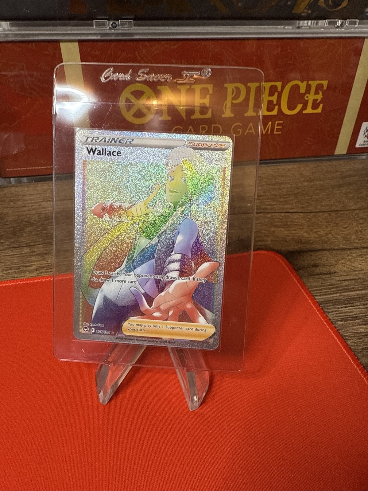 Pokemon Wallace (Secret) 208/195 Swsh12: Sword & Shield - Silver Tempest Holo