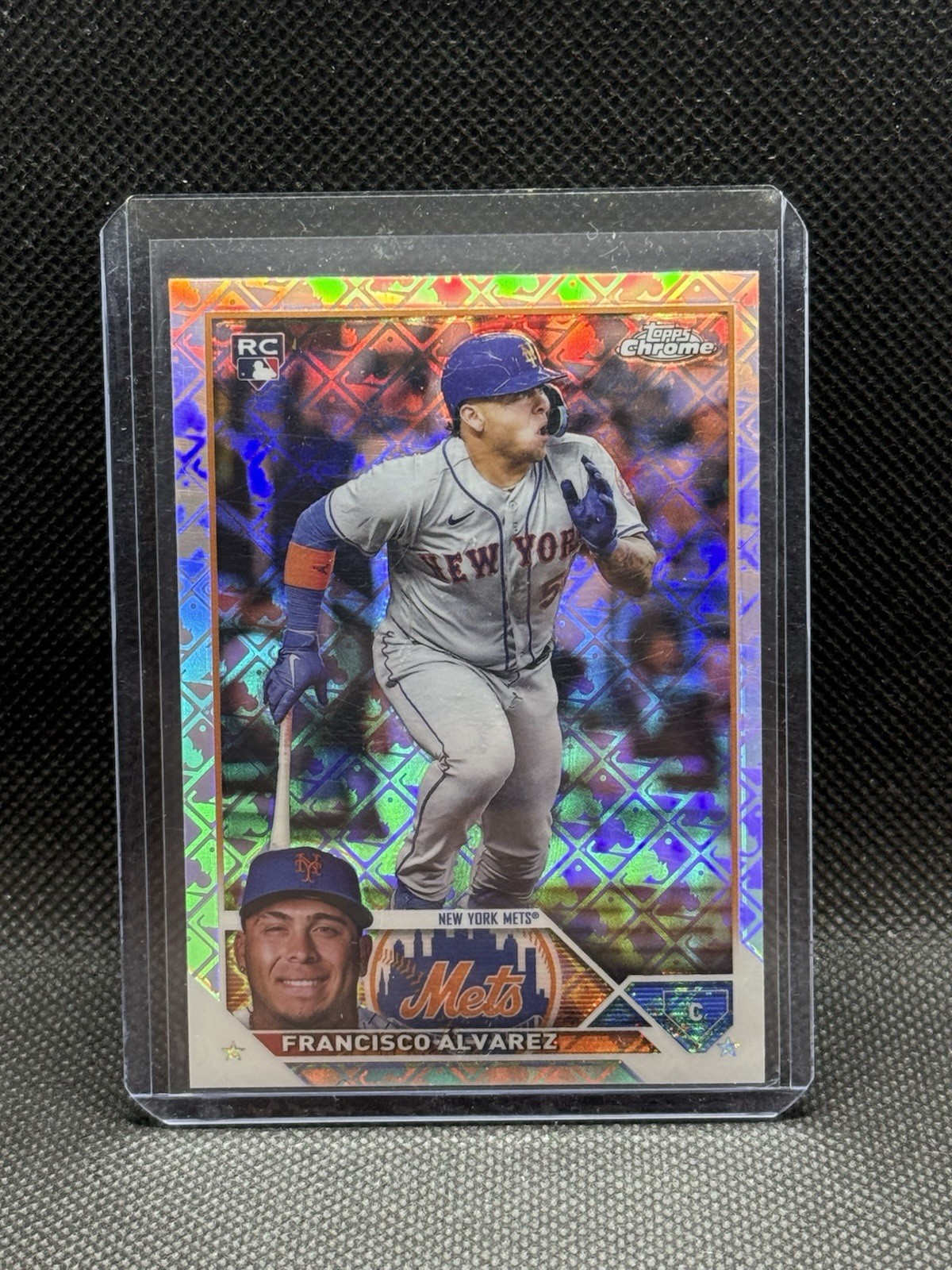 2023 Topps Chrome Logofractor Edition - Francisco Alvarez #203 (RC)