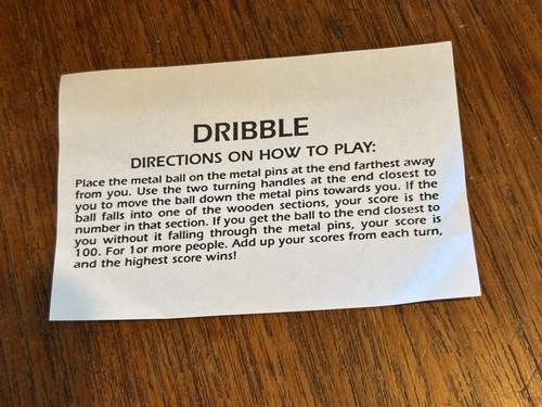 Bits and Pieces - Dribble Marble Wood Game - Picture 2 of 8