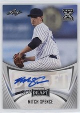 2021 Leaf Draft Base Auto Mitch Spence #BA-MS1 Auto 1t3