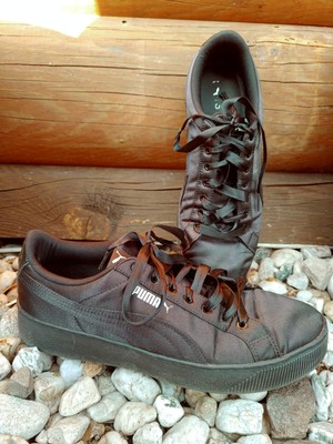 Damen, Sneaker, Sportschuh, Vikky, Schwarz, Nr. 23-X 735, Neuwertig,glaenzend