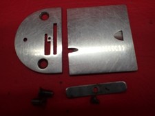 Vintage 1947 SINGER 66 Sewing Machine Bobbin & Needle Plates w/ Spring