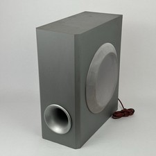 Subwoofer Passivo Bass Reflex Argento Hi-Fi Casa Slim