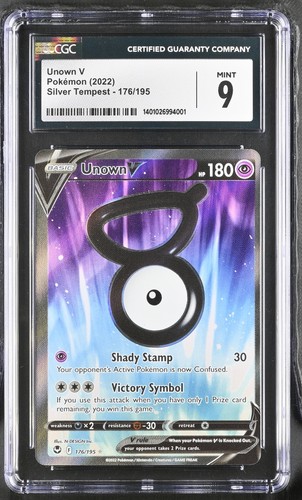 Unown V graded CGC 9 for sale on eBay