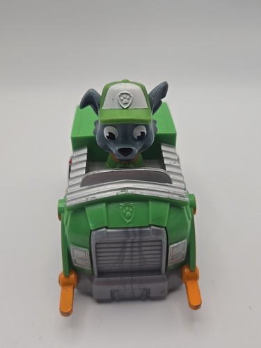 Paw Patrol Rocky's Recycle Truck Forklift with Rocky (Figure Does Not come out) - 第 2/4 張圖片