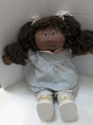 1982 Cabbage Patch Kids African American Black Double Ponytails Clothed