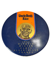 Vintage Uncle Ben’s Rice Limited Edition 1992 Olympic Winter Games France Tin