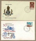 Australia 1961 WCS 1/- Colombo Plan 1962 ACCA AIM Unaddressed FDC Cover x2