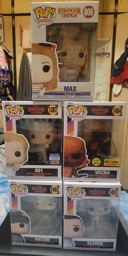 funko pop stranger things lot
