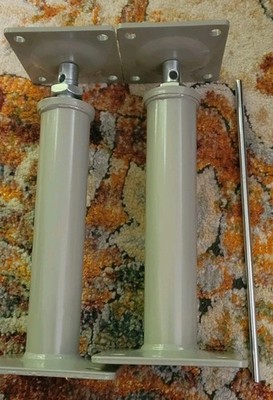 2 Pack Heavy Duty Adjustable Floor Jacks - 11.8'' to 16'' Telescoping 11,000 Lbs