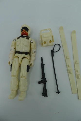 Vintage 1983 G.I. Joe Snow Job Loose Action Figure - Near Complete